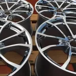 GM C7 GRAND SPORT CUP CORVETTE WHEEL SET CHROME For Sale on www.carstrucksbikesandboats.com